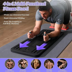 Abdominal Exercise Board Push Up Board Pilates Reformer Set Fitness Equipment