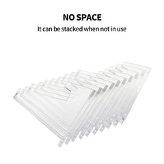 12pcs L Acrylic Clear Stand for Trading Card PSA Pokemon Card Holders Stand