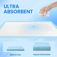 50pcs Pet Training Pads Puppy Toilet Dog Pee Indoor 60x90cm Super Absorbent