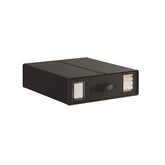 1x Kitchee Foldable Bed Sheet Storage Box – Linen & Closet Organiser Black