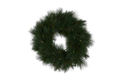 Christabelle 61cm Christmas Wreath Long Needle with LED Lights Front Door Decoration Ornament