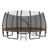 Kahuna Twister 14ft Springless Trampoline Outdoor Kids Safety Net Pad Mat