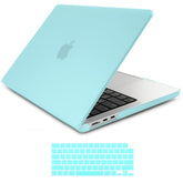 15 inch Air 2023 MacBook Air Matte Case A2941 M2 Chip Hard Shell Case Keyboard Cover Sky Blue