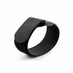 Magic Cable Ties Reusable Winder Coded Organiser Cords Hook Loop Black - 20*300mm 50PCS