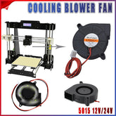 12V 24V Brushless Dc Blower Fan Ultra Quiet Cooling Fan 5015S 50Mm X 15Mm Au - 24V