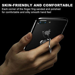 Iring Phone Ring Finger Holder Stand Mobile Grip with Mount Hook for iPhone and iPad - Rose Gold