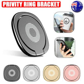 Iring Phone Ring Finger Holder Stand Mobile Grip with Mount Hook for iPhone and iPad - Silver