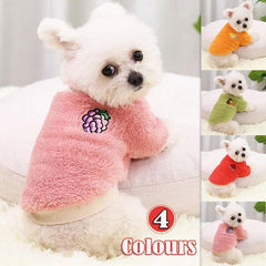 XL Puppy Pet Dog Fleece Warm Jumper Sweater Coat Small Yorkie Chihuahua Cat Clothes - Green