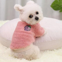 XL Puppy Pet Dog Fleece Warm Jumper Sweater Coat Small Yorkie Chihuahua Cat Clothes - Green