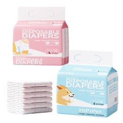 Dog Physiological Pants Pet Diaper Underwear for Hygiene and Incontinence Management - Female - M