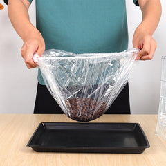 50Pcs Rabbit Cage Liners Disposable Plastic Mat Films Hamster Cage Cleaning Pad - M-50PCS