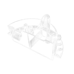 Round Fish Tank Filter Box Aquarium Trickle Box Small External Top Quiet Water Purification Three-in-One Filter - S