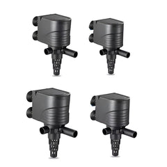 3in1 Mini Aquarium Fish Tank Filter Submersible Water Purifier Oxygen Pump - QL-320 (12W 800L/H)