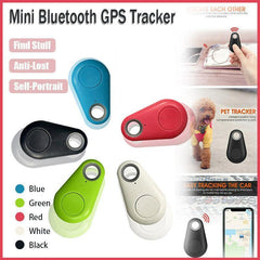 Smart Finder Locator Key Mini Bluetooth Tracker Dog Pet Tag Tracer - White
