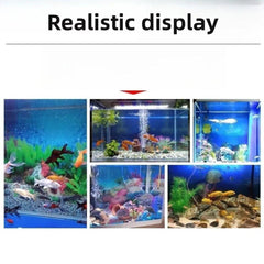 Aquarium Background Fish Tank Wallpaper Double Sided Decoration Sticker Paper - J-30cmx62cm