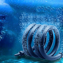 Flexible Aquarium Air Stone Oxygen Diffuser Strip for Fish Tank Aeration System - 45cm Single-inlet