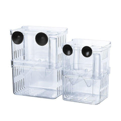 Guppy Breeding Aquarium Fish Tank Hatchery Isolation Breeder Rearing Box - L-13*10*7cm
