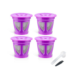Coffee Capsule K-cup Basic Model Recyclable Reusable Coffee Pods For Home Office - Purple