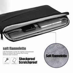 Laptop Sleeve Travel Bag Carry Case For Macbook Air Pro 15.6inch - Light Grey