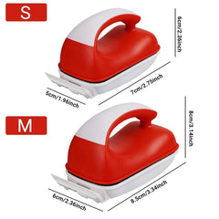Double-Sided Aquarium Glass Cleaner Brush for Fish Tank Algae Removal S/M Size - S