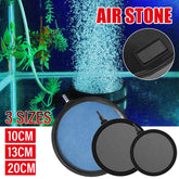 Air Bubble Disk Stone Aquarium Aerator Fish Tank Pump Hydroponics Oxygen - 10cm