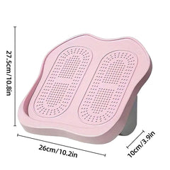 Portable Folding Stretch Board Fitness Pedal Slant Calf Ligament Trainer Tool - Purple