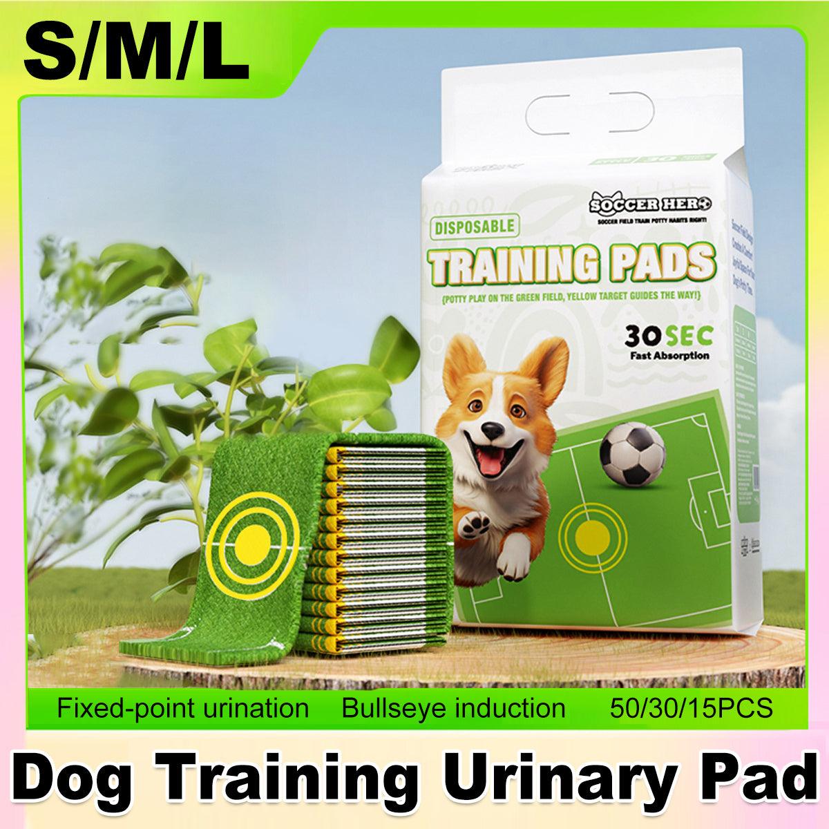 Pet Urinal Pads for Dogs Bullseye Diaper Pads Leakproof Pet Training Pads Dogs - S-50PCS