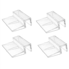 4Pcs Plastic Clips Glass Cover Support Holder Aquarium Fish Tank 6/8/10/12Mm New - 10MM