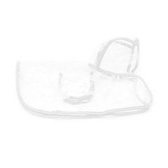 Puppy Waterproof Pet Dog Raincoat Jacket Clothes Vest Rain Coat Outdoor Hoodies White - M