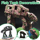 Aquascape Car Theme Fish Tank Ornament Decoration Resin Aquarium Landscape Decor
