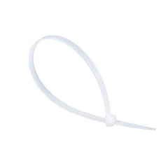 250-1000X Cable Ties Zip Ties Nylon Uv Stabilised Bulk White Clear Cable Tie - 3*150mm 500PCS