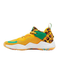 Durable and Comfortable Yellow Basketball Shoes - 10.5 US