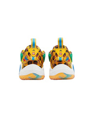 Durable and Comfortable Yellow Basketball Shoes - 10.5 US