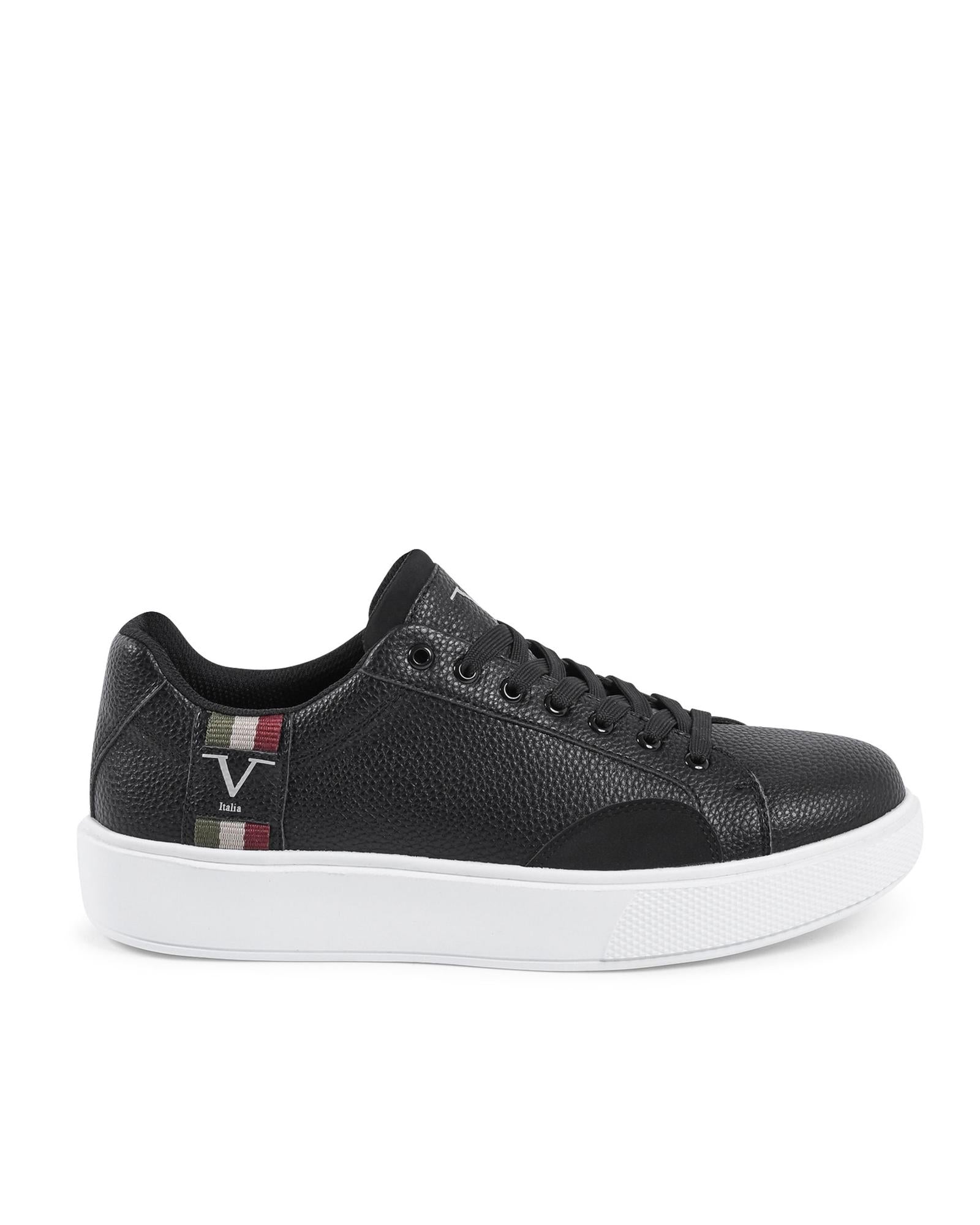 Synthetic Leather Rubber Sole Sneaker - 41 EU