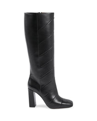 Quilted Leather High Boots - 38 EU