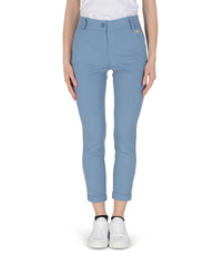 Light Blue Trousers with Italian Design - XL