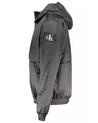 Calvin Klein Men's Black Polyester Jacket - M