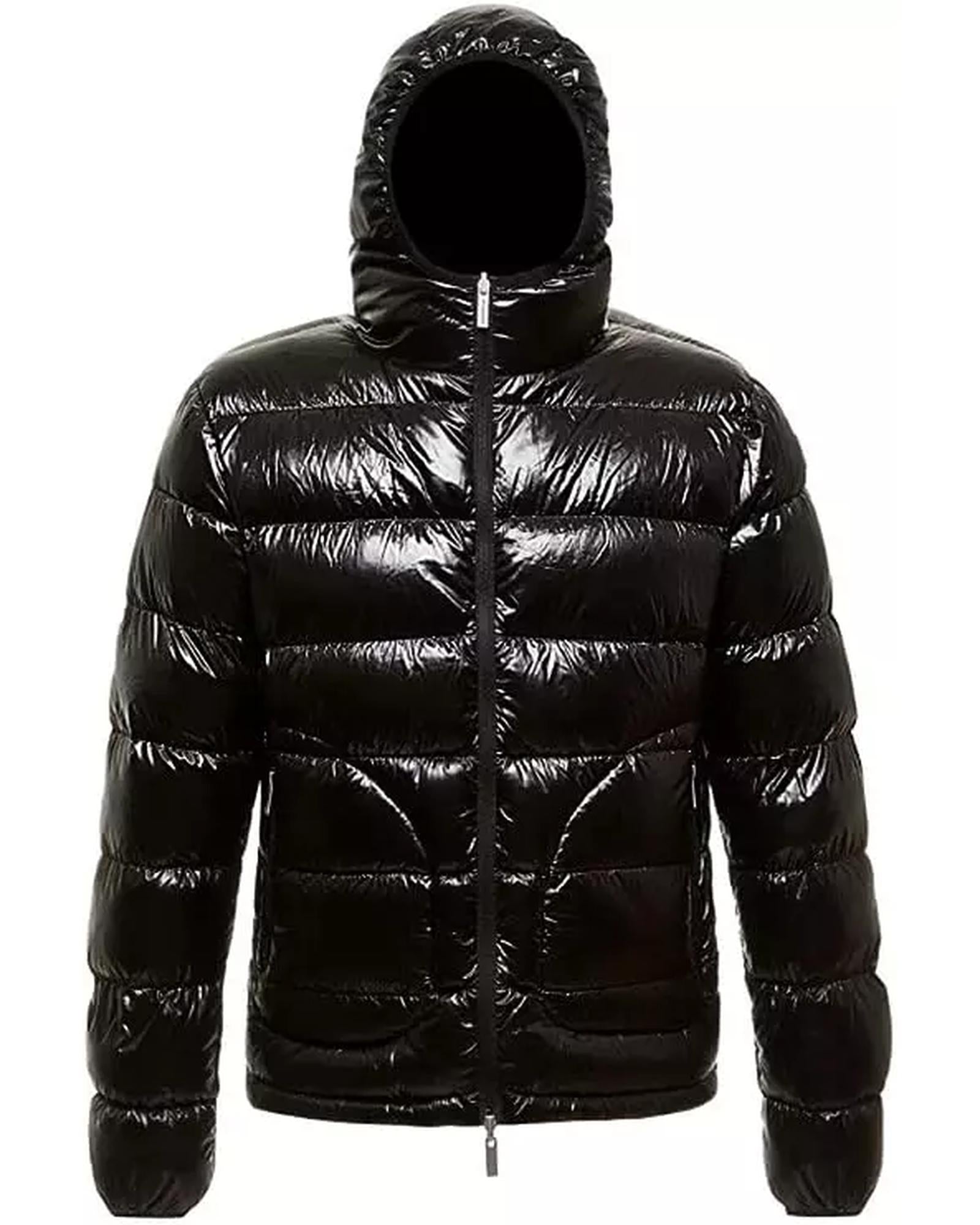 Reversible Centogrammi Down Jacket with Hood and Zip Closure XL Men