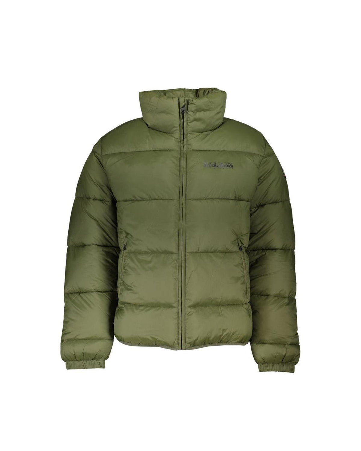Napapijri Men's Green Polyamide Jacket - M
