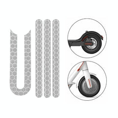 Reflective Sticker for Xiaomi Mijia M365 Pro Scooter - White