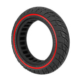Ninebot Max G30 Scooter Tire - 10x2.5 Inch Solid Rubber Red Line