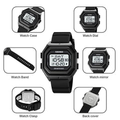 Multi-functional Outdoor Men Watch with Electronic Timing and Steel Band