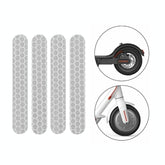 Reflective Stickers for Ninebot Max G30 Scooter - White