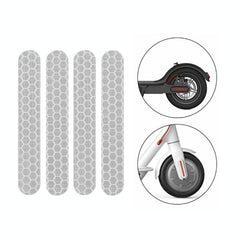 Reflective Stickers for Ninebot Max G30 Scooter - White