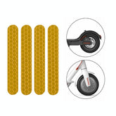 Reflective Stickers for Ninebot Max G30 Scooter - Yellow