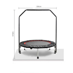 40 Inch Trampoline Gym Home Children Indoor Bounce Bed With Handrails