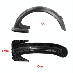 Ninebot Max G30 Electric Scooter with Rear Push Board and Taillight Black