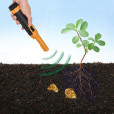 Waterproof Handheld Metal Detector with Lcd Display - Orange