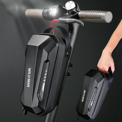 Convenient Folding Bike Front Bag - Durable Eva Shell - Quick Release - Gd9X 2L