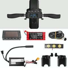 8 Electric Scooter Controller Display Kit for Kugoo S1 / S2 / S3 / Etwow - Black 8 Size